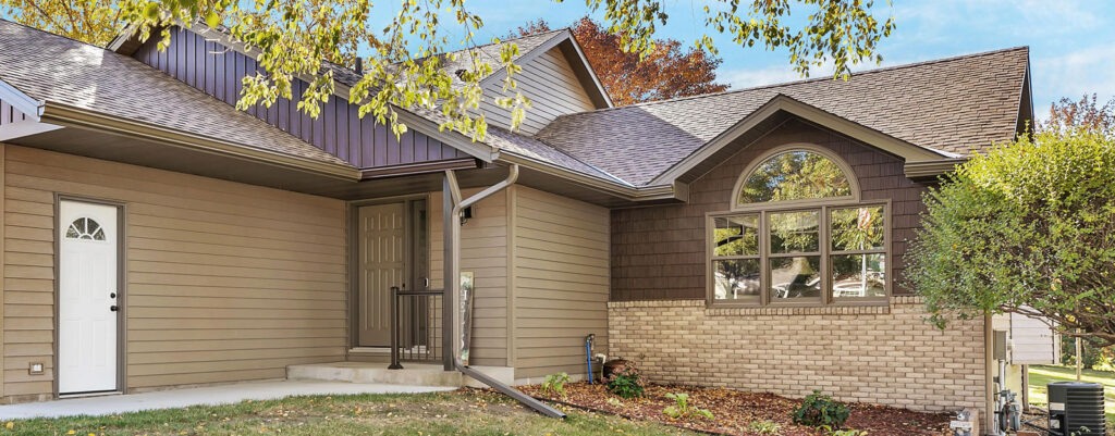 Lutgen Companies Seamless Gutter System with Leaf-Free Cover
